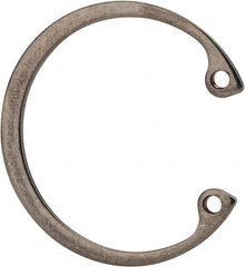 Rotor Clip - 29/64" Bore Diam, Stainless Steel Internal Snap Retaining Ring - Exact Industrial Supply