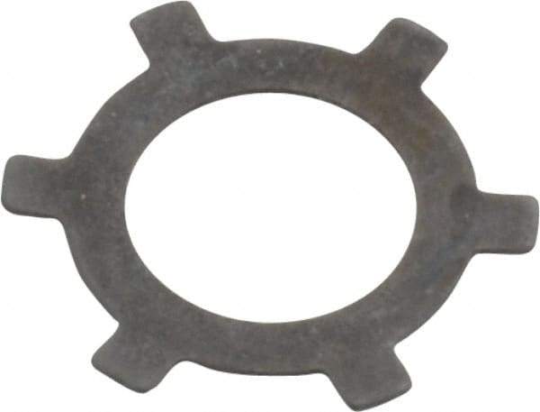 Rotor Clip - 0.01" Thick, Phosphate Finish, Steel Self Locking Internal Retaining Ring - Grade 1060-1090 - Exact Industrial Supply