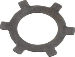 Rotor Clip - 0.01" Thick, Phosphate Finish, Steel Self Locking Internal Retaining Ring - Grade 1060-1090 - Exact Industrial Supply