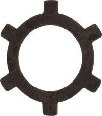 Rotor Clip - 0.01" Thick, Phosphate Finish, Steel Self Locking Internal Retaining Ring - Grade 1060-1090 - Exact Industrial Supply