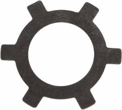 Rotor Clip - 0.01" Thick, Phosphate Finish, Steel Self Locking Internal Retaining Ring - Grade 1060-1090 - Exact Industrial Supply