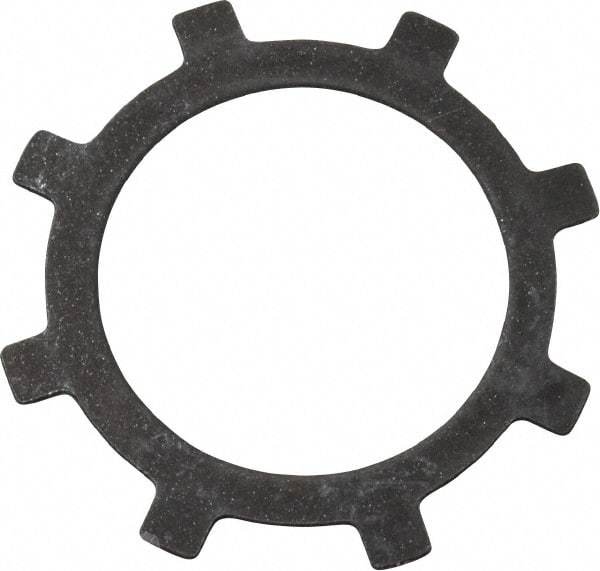 Rotor Clip - 0.015" Thick, Phosphate Finish, Steel Self Locking Internal Retaining Ring - Grade 1060-1090 - Exact Industrial Supply