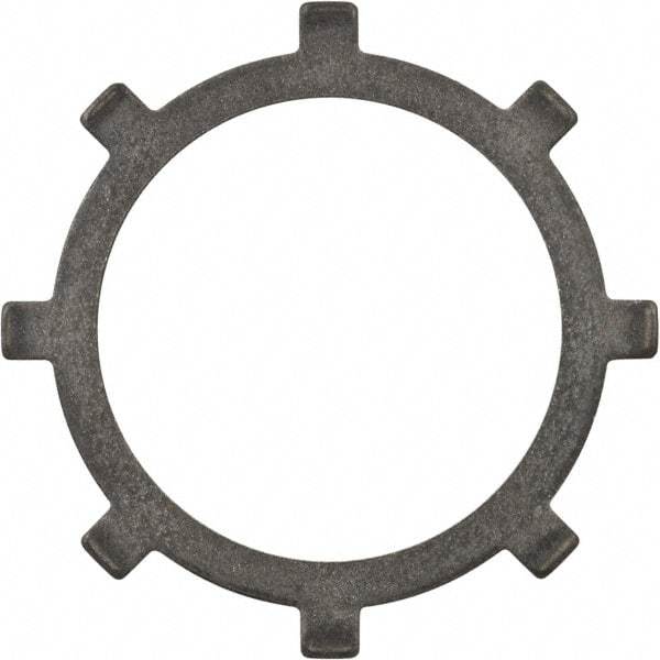 Rotor Clip - 0.015" Thick, Phosphate Finish, Steel Self Locking Internal Retaining Ring - Grade 1060-1090 - Exact Industrial Supply