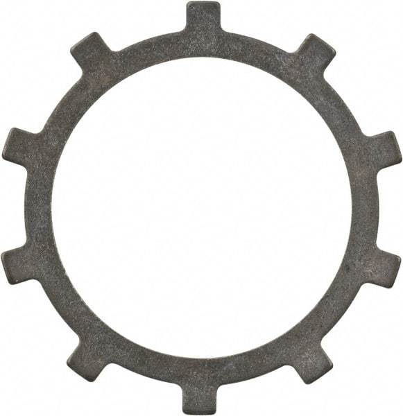Rotor Clip - 0.015" Thick, Phosphate Finish, Steel Self Locking Internal Retaining Ring - Grade 1060-1090 - Exact Industrial Supply
