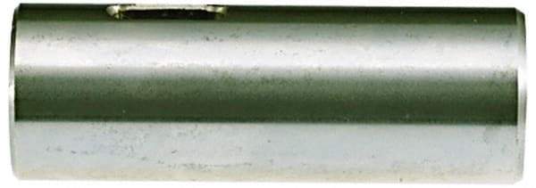 Collis Tool - MT2 Inside Morse Taper, Standard Length Morse Taper to Straight Shank - 4" OAL, Steel, Hardened & Ground Throughout - Exact Industrial Supply