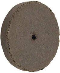 Cratex - 7/8" Diam x 1/8" Hole x 1/4" Thick, Surface Grinding Wheel - Medium Grade, No Recess - Exact Industrial Supply