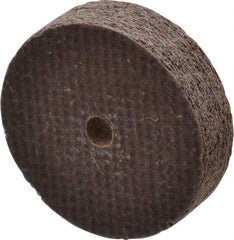 Cratex - 1" Diam x 1/8" Hole x 1/4" Thick, 54 Grit Surface Grinding Wheel - Aluminum Oxide, Type 1, Coarse Grade, 54,240 Max RPM, No Recess - Exact Industrial Supply