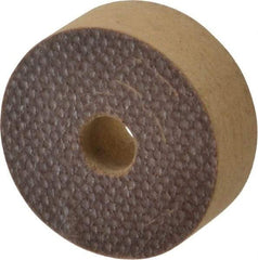 Cratex - 1" Diam x 1/4" Hole x 3/8" Thick, 54 Grit Surface Grinding Wheel - Aluminum Oxide, Type 1, Coarse Grade, 54,240 Max RPM, No Recess - Exact Industrial Supply