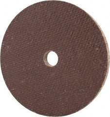 Cratex - 2" Diam x 1/4" Hole x 1/8" Thick, 54 Grit Surface Grinding Wheel - Aluminum Oxide, Type 1, Coarse Grade, 27,120 Max RPM, No Recess - Exact Industrial Supply