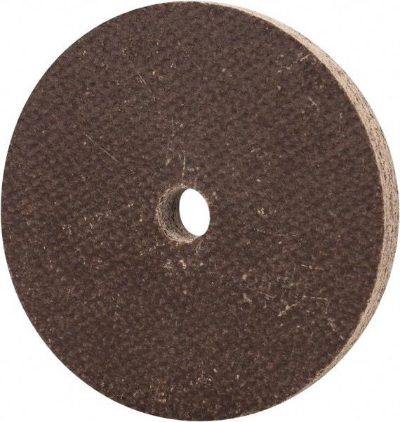 Cratex - 2" Diam x 1/4" Hole x 1/4" Thick, 54 Grit Surface Grinding Wheel - Aluminum Oxide, Type 1, Coarse Grade, 27,120 Max RPM, No Recess - Exact Industrial Supply