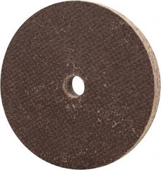 Cratex - 2" Diam x 1/4" Hole x 1/4" Thick, 54 Grit Surface Grinding Wheel - Aluminum Oxide, Type 1, Coarse Grade, 27,120 Max RPM, No Recess - Exact Industrial Supply