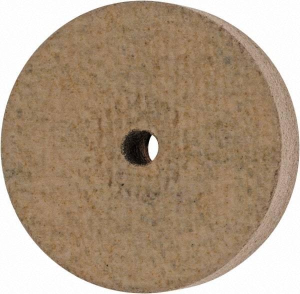 Cratex - 1" Diam x 1/8" Hole x 1/4" Thick, 120 Grit Surface Grinding Wheel - Aluminum Oxide, Type 1, Fine Grade, 36,290 Max RPM, No Recess - Exact Industrial Supply