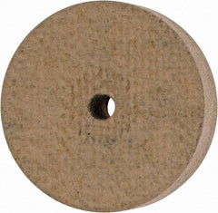 Cratex - 1" Diam x 1/8" Hole x 1/4" Thick, 120 Grit Surface Grinding Wheel - Aluminum Oxide, Type 1, Fine Grade, 36,290 Max RPM, No Recess - Exact Industrial Supply