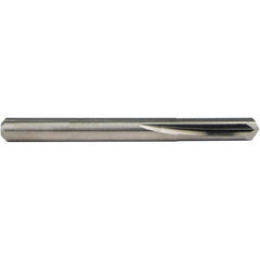 OSG - 12mm, 140° Point, Solid Carbide Straight Flute Drill Bit - Exact Industrial Supply