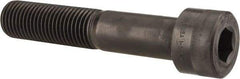 Holo-Krome - 1-3/4 - 5 UNC Hex Socket Drive, Socket Cap Screw - Alloy Steel, Black Oxide Finish, Partially Threaded, 10" Length Under Head - Exact Industrial Supply