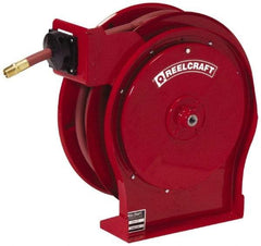 Reelcraft - 35' Spring Retractable Hose Reel - 300 psi, Hose Included - Exact Industrial Supply