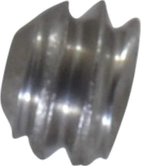 Value Collection - #10-24 UNC, 1/8" OAL, Cup Point Set Screw - Grade 18-8 Stainless Steel, 3/32" Key - Exact Industrial Supply