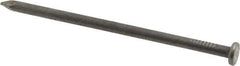 Value Collection - 16D, 8 Gauge, 3-1/2" OAL Common Nails - Ring Shank, Grade 2 Steel, Bright Finish - Exact Industrial Supply