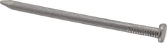 Value Collection - 6D, 12 Gauge, 2" OAL Common Nails - Ring Shank, Grade 2 Steel, Bright Finish - Exact Industrial Supply