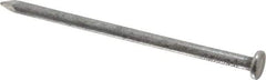 Value Collection - 20D, 6 Gauge, 4" OAL Common Nails - Ring Shank, Grade 2 Steel, Bright Finish - Exact Industrial Supply