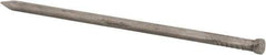 Value Collection - 10D, 12 Gauge, 3" OAL Finishing Nails - Smooth Shank, Grade 2 Steel, Bright Finish - Exact Industrial Supply