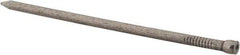 Value Collection - 12D, 12 Gauge, 3-1/4" OAL Finishing Nails - Smooth Shank, Grade 2 Steel, Bright Finish - Exact Industrial Supply