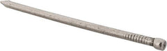 Value Collection - 8D, 13 Gauge, 2-1/2" OAL Finishing Nails - Smooth Shank, Grade 2 Steel, Bright Finish - Exact Industrial Supply