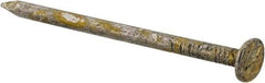 Value Collection - 4D, 14 Gauge, 1-1/2" OAL Sinker Nails - Smooth Shank, Grade 2 Steel, Cement Coated Finish - Exact Industrial Supply