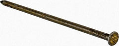 Value Collection - 10D, 11 Gauge, 3" OAL Sinker Nails - Smooth Shank, Grade 2 Steel, Cement Coated Finish - Exact Industrial Supply
