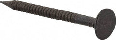 Value Collection - 13 Gauge, 1-3/8" OAL Common Nails - Annular Thread Shank, Grade 2 Steel, Blued Finish - Exact Industrial Supply
