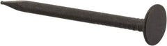 Value Collection - 13 Gauge, 1-1/2" OAL Drywall Nails - Smooth Shank, Grade 2 Steel, Cement Coated Finish - Exact Industrial Supply