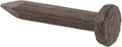 Value Collection - 2D, 9 Gauge, 1" OAL Masonry Nails - Fluted Shank, Grade 2 Steel, Uncoated - Exact Industrial Supply