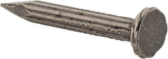 Value Collection - 9 Gauge, 1-1/4" OAL Masonry Nails - Fluted Shank, Grade 2 Steel, Uncoated - Exact Industrial Supply
