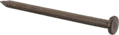 Value Collection - 9 Gauge, 2-1/2" OAL Masonry Nails - Fluted Shank, Grade 2 Steel, Uncoated - Exact Industrial Supply
