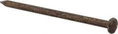 Value Collection - 9 Gauge, 3" OAL Masonry Nails - Fluted Shank, Grade 2 Steel, Uncoated - Exact Industrial Supply