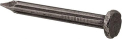 Value Collection - 9 Gauge, 1-1/2" OAL Masonry Nails - Fluted Shank, Grade 2 Steel, Uncoated - Exact Industrial Supply