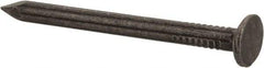 Value Collection - 9 Gauge, 2" OAL Masonry Nails - Fluted Shank, Grade 2 Steel, Uncoated - Exact Industrial Supply