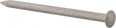 Value Collection - 6D, 12 Gauge, 2" OAL Siding Nails - Smooth Shank, Grade 2 Steel, Uncoated - Exact Industrial Supply