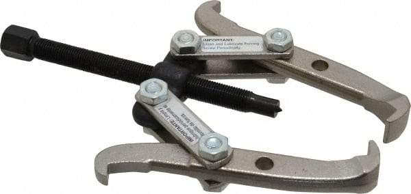 Proto - 4" Spread, 2 Ton Capacity, Gear Puller - 3-1/2" Reach, For Bearings, Gears & Pulleys - Exact Industrial Supply