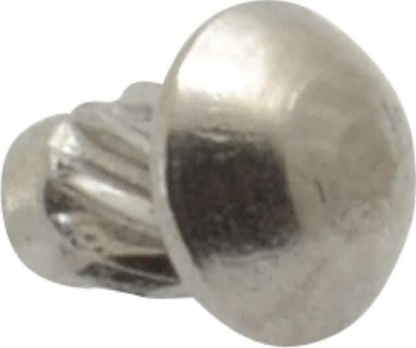 Value Collection - #2 Round Head Sheet Metal Screw - Stainless Steel, 1/8" Length Under Head, ASME B18.6.3 & ASME B18.6.4, Grade 18-8 - Exact Industrial Supply