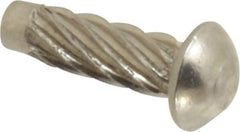 Value Collection - #4 Round Head Sheet Metal Screw - Stainless Steel, 3/8" Length Under Head, ASME B18.6.3 & ASME B18.6.4, Grade 18-8 - Exact Industrial Supply