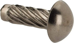 Value Collection - #10 Round Head Sheet Metal Screw - Stainless Steel, 1/2" Length Under Head, ASME B18.6.3 & ASME B18.6.4, Grade 18-8 - Exact Industrial Supply