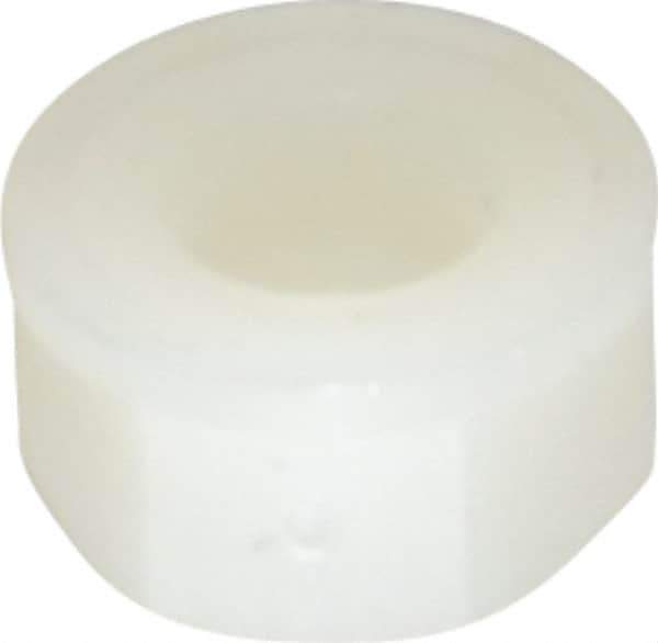 Made in USA - 1/4-20 UNC Hex Lock Nut with Nylon Insert - 6.99mm High - Exact Industrial Supply