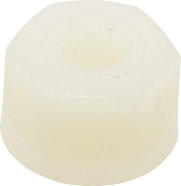 Made in USA - #10-32 UNF Hex Lock Nut with Nylon Insert - 1/4" High - Exact Industrial Supply