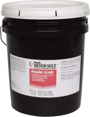 Bostik - 42 Lb Pail Extreme Pressure Anti-Seize Lubricant - Copper, -297 to 1,800°F, Silver Gray, Water Resistant - Exact Industrial Supply