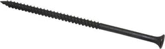Value Collection - #10, 4" OAL, Phillips Drive Bugle Head, Steel Drywall Screws - Black Phosphate Finish, Grade 2 - Exact Industrial Supply
