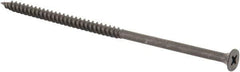 Value Collection - #10, 4-1/2" OAL, Phillips Drive Bugle Head, Steel Drywall Screws - Black Phosphate Finish, Grade 2 - Exact Industrial Supply