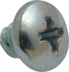 Value Collection - #10 Pan Head Phillips Sheet Metal Screw - Steel, 1/4" Length Under Head, Grade 2 - Exact Industrial Supply