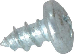 Value Collection - #10 Pan Head Phillips Sheet Metal Screw - Steel, 3/8" Length Under Head, Grade 2 - Exact Industrial Supply