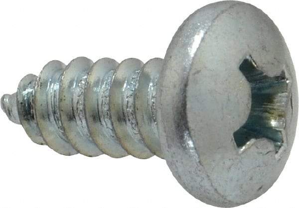 Value Collection - #14 Pan Head Phillips Sheet Metal Screw - Steel, 5/8" Length Under Head, Grade 2 - Exact Industrial Supply